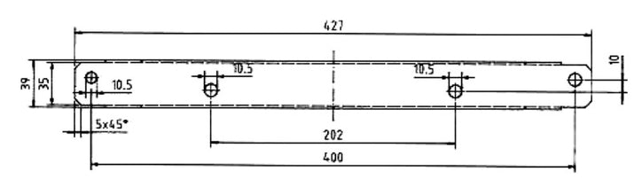Sportscraft Flat adapter for Ducato, Boxer, Jumper models from 1983 for driver/passenger sea - 59566 | Stahlor image 1