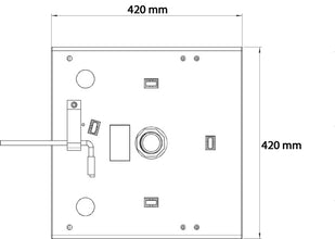 Sportscraft Rotary base Ren.Master, Opel Movano from 2000-2009 Original seat ABE - 59642 | Stahlor image 2
