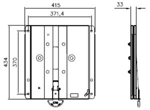 CTA Rotary console passenger side Citroen Spacetourer and the like from 2016 - 59669 | Stahlor image 3