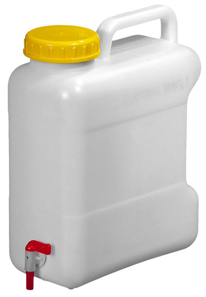 Wide neck canister with closure depot, 10L ht