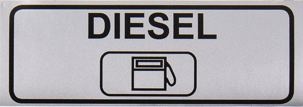 LILIE Sticker "Diesel" W90 x H30 mm - 60092 | Stahlor image 1