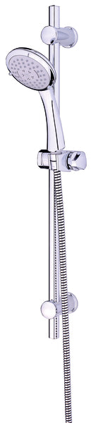 Shower set Orta, chrome, 105mm diameter, tube 1,5m