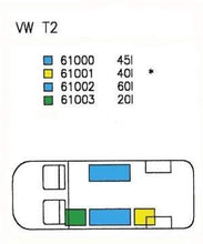 Reimo Wassertank VW T2 45L - 61000 | Stahlor image 2