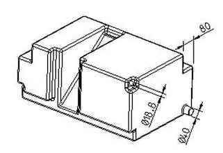 Reimo Fresh water tank Ford Transit from year 2000 on - 61007 | Stahlor image 2
