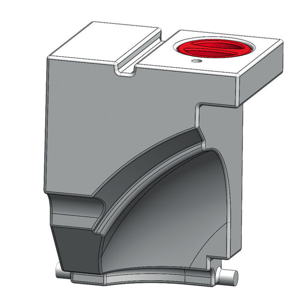 Aplast Drinking / waste water tank for VW T5 / T6 - Rear wheel arch - 28 l - 61053 | Stahlor image 1