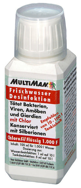 Multiman ChloroSil liquid 1000 water conservation, 100ml - 61290 | Stahlor image 1