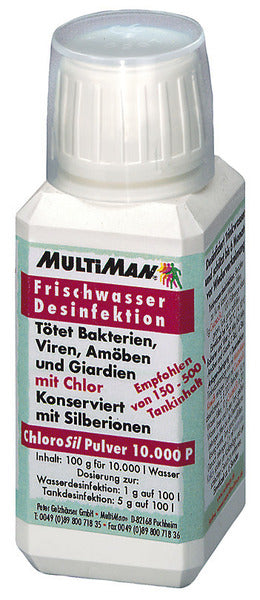Multiman ChloroSil Powder 10000 Water Conservation, 100g - 61292 | Stahlor image 1