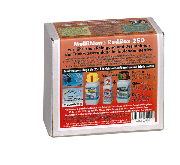 Multiman RedBox 250 water preparation box - 61391 | Stahlor image 1