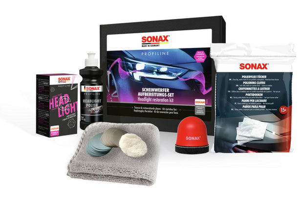 Sonax Profiline Headlight Restoration Kit, 300 ml