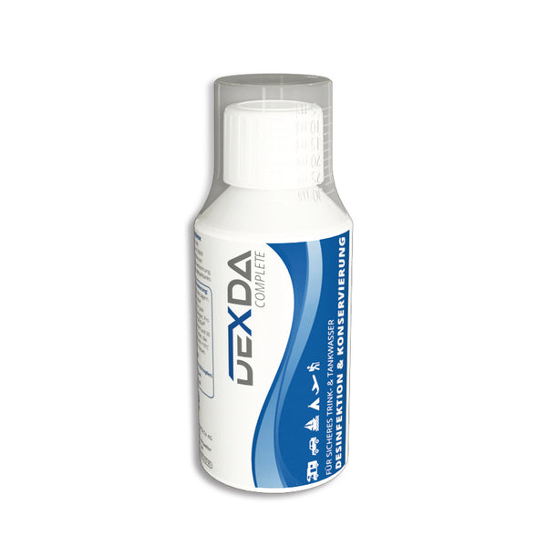 WM aquatec DEXDA Complete water disinfection 120ml, preserved 1200L - 61574 | Stahlor image 1