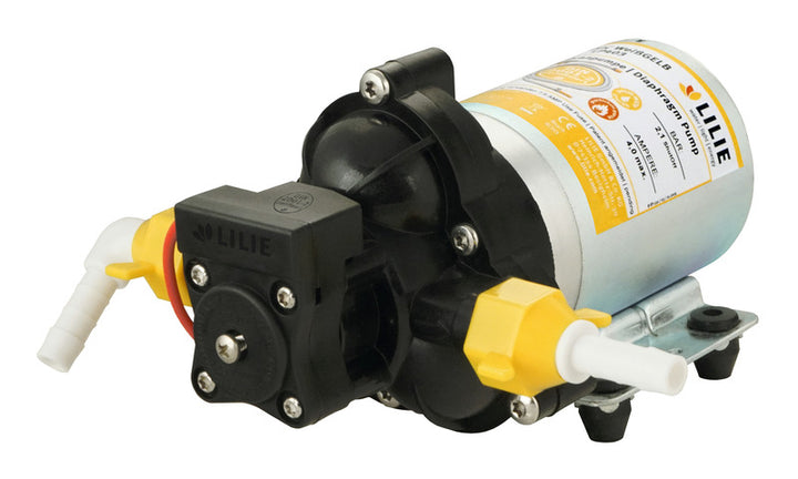 Lilie Shurflo Pump Classic Series white yellow - 2.1 bar - 10.6 l/min