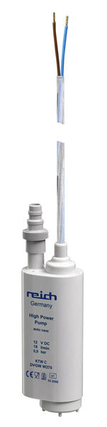 High performance submersible pump 18 Ltr. SB drinking water compliant