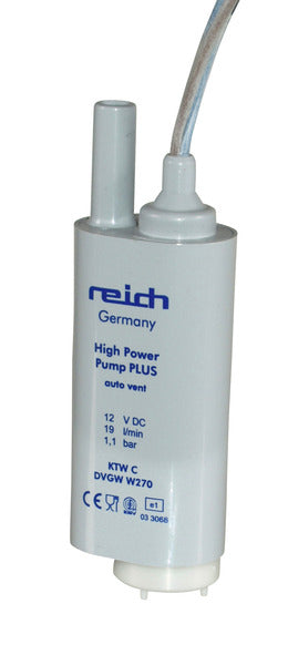 Reimo Easy submersible pump 12l/min., 05 bar 1m cable, incl. strainer, SB-packed - 62073 | Stahlor image 1