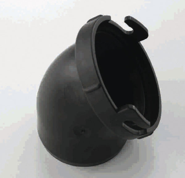 Zadi Mounting pipe with sealing, black - 62678 | Stahlor image 1