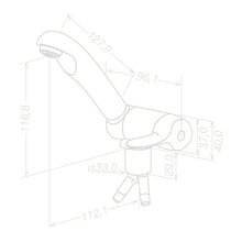 Reich Mixing tap ceramic style - With Uniquick connection - 63064 | Stahlor image 2