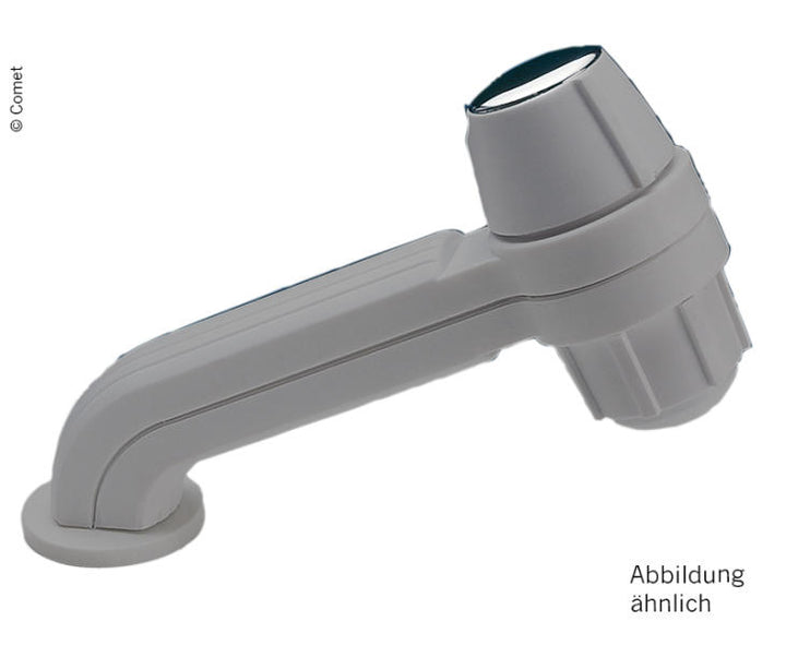 Showersomat CARLETTA with brass valve and automatic switch - gray
