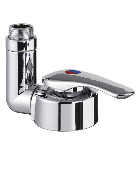 Table-top mixer Twist chrome with switch