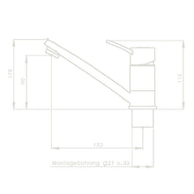 REICH Water armature Contur E - With tap - 63077 | Stahlor image 2
