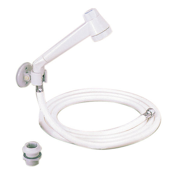 Reimo Shower set Modern grey, hose 2m - 63105 | Stahlor image 1