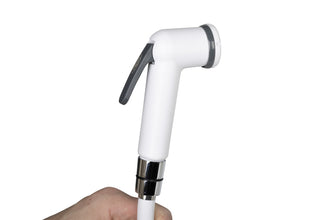 Reimo Shower set white with locking lever, 150 cm - 63108 | Stahlor image 3