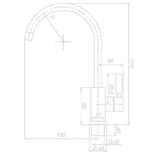 Reich Kitchen faucet TREND S - With hose connection 10 mm - 63134 | Stahlor image 2