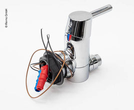 REICH Single lever mixer ceramic Trend C, chrome with switch - 63153 | Stahlor image 2