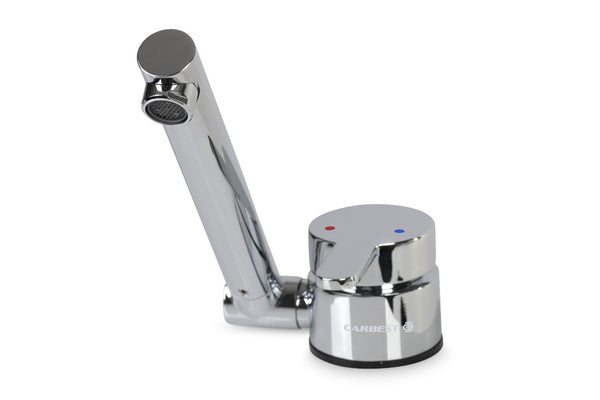 Carbest Wasserhahn chrom,klappbar - 63185 | Stahlor image 1