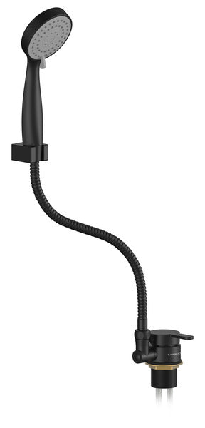 Carbest Duschset,schw,1,5m 1/2" - 63188 | Stahlor image 1