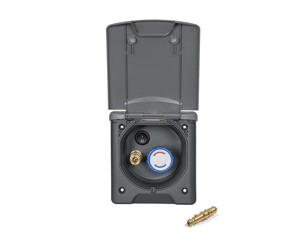 Reimo Exterior shower black - 63205 | Stahlor image 1