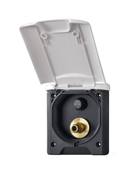 ABL Water socket Gardena connection and rocker switch - 63299 | Stahlor image 1
