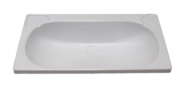 Solera Recessed sink 665x345mm (WxH) white - 63301 | Stahlor image 1
