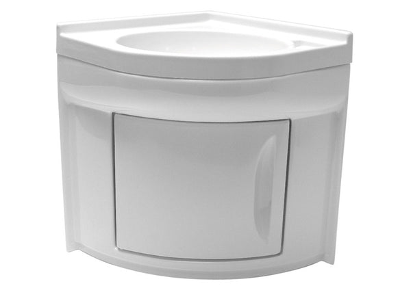 Solera Corner sink 418x418x510 mm including cabinet - 63303 | Stahlor image 1