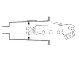 Reimo Outside shower set with 200cm hose, ON/OFF - 63458 | Stahlor image 2