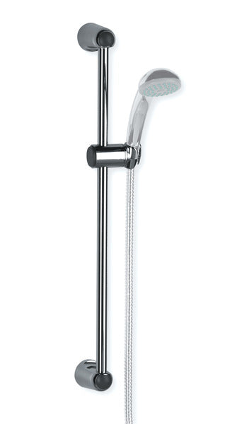 Shower bar with shower head holder