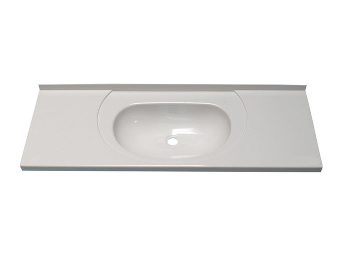 Built-in washbasin, ABS, white