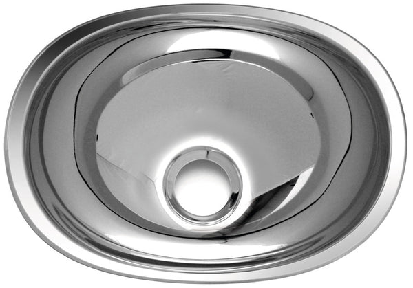 CBEST Waschbeck.oval Edelst.432 - 64033 | Stahlor image 1