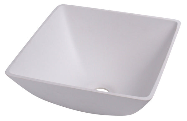 Reimo Washbasin square white, size: 290x290mm H135mm - 64053 | Stahlor image 1