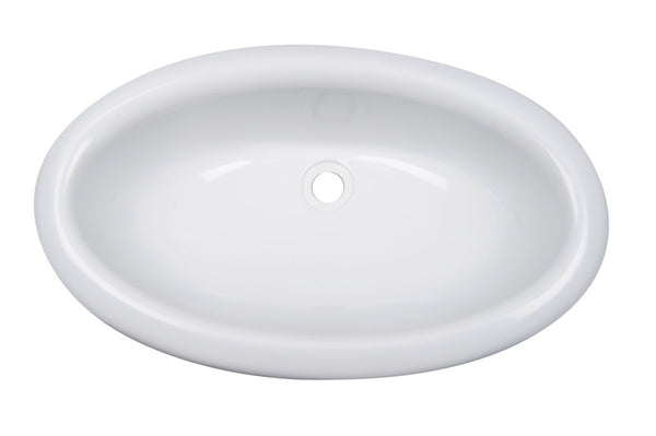 COMET Washbasin oval 450 x 275mm, white - 64118 | Stahlor image 1