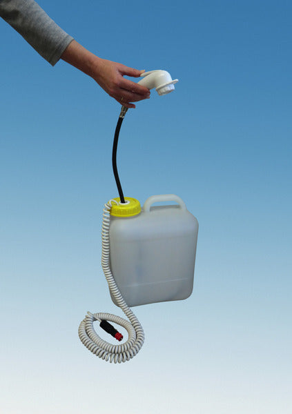 COMET 12 V camping / dog shower with wide neck canister - 64132 | Stahlor image 1