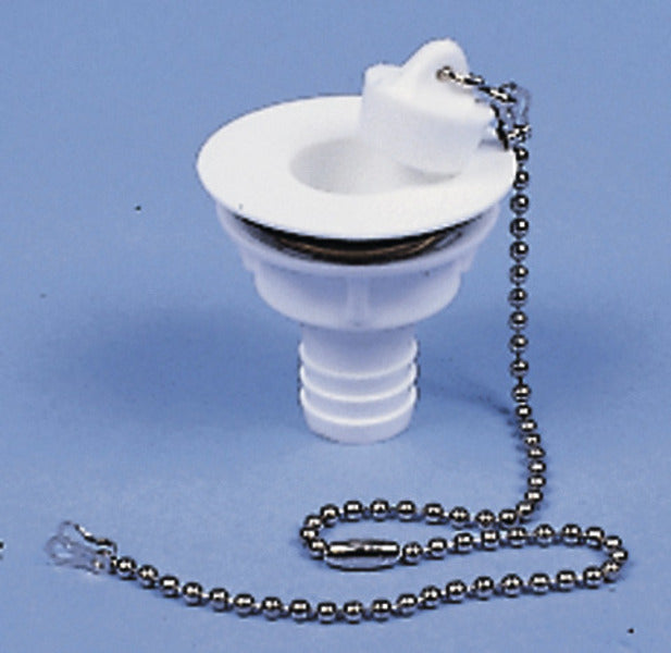 Water drain set straight - hose 3/4", drain opening 19 mm