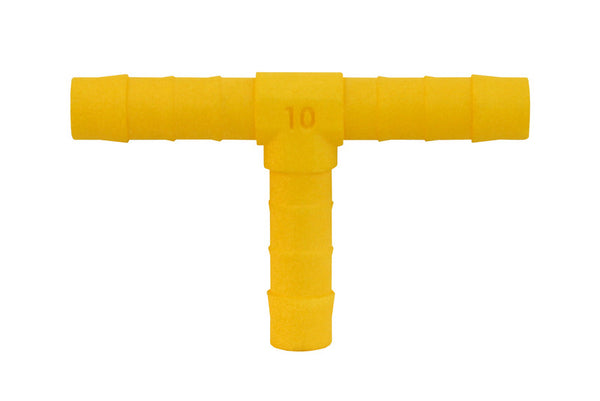 Reimo T-connector for 10mm hose 2pcs white yellow - 64309 | Stahlor image 1