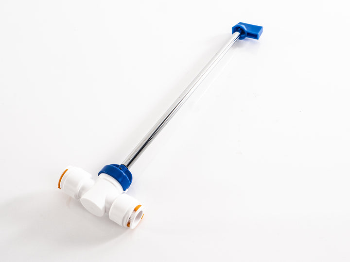Shut-off valve long