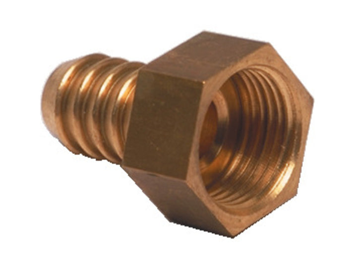 brass grommet straight 1/2" x 10 mm
