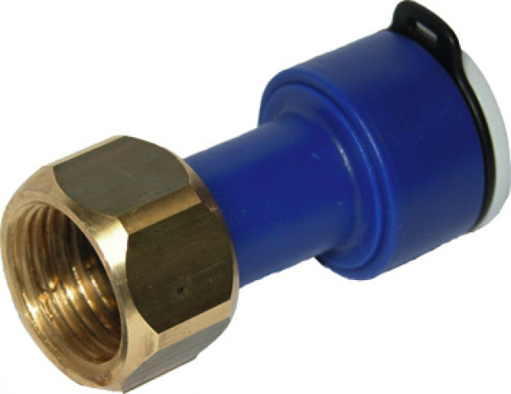 Straight spout connection for drinking water system - 12 mm