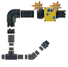 Lilie Pipe connector 40/32mm straight with male thread 1Â¼