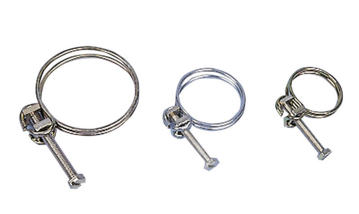 Hose clamp. 1st, for spiral hose 19mm