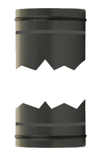 LILIE Tube 0,5m 40mm on both sides with O-rings - 65112 | Stahlor image 1
