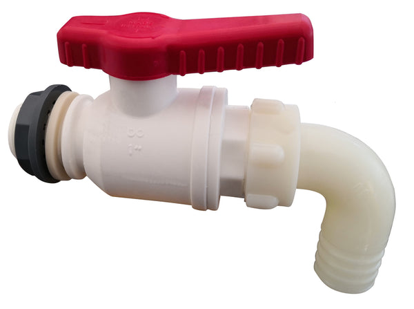 Reimo Drain cock Maxi - 1" thread - 651442 | Stahlor image 1