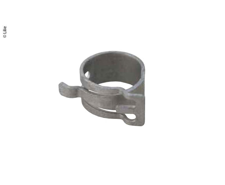 Spring strap clamp 15mm white YELLOW
