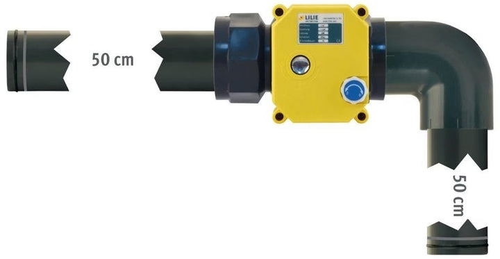 Electric ball valve - plastic - 1" male thread